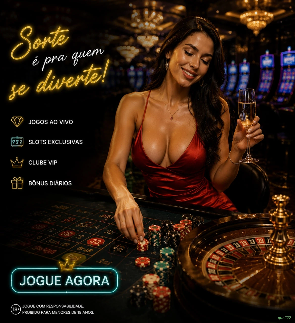 Configurações úteis dentro do app quo777